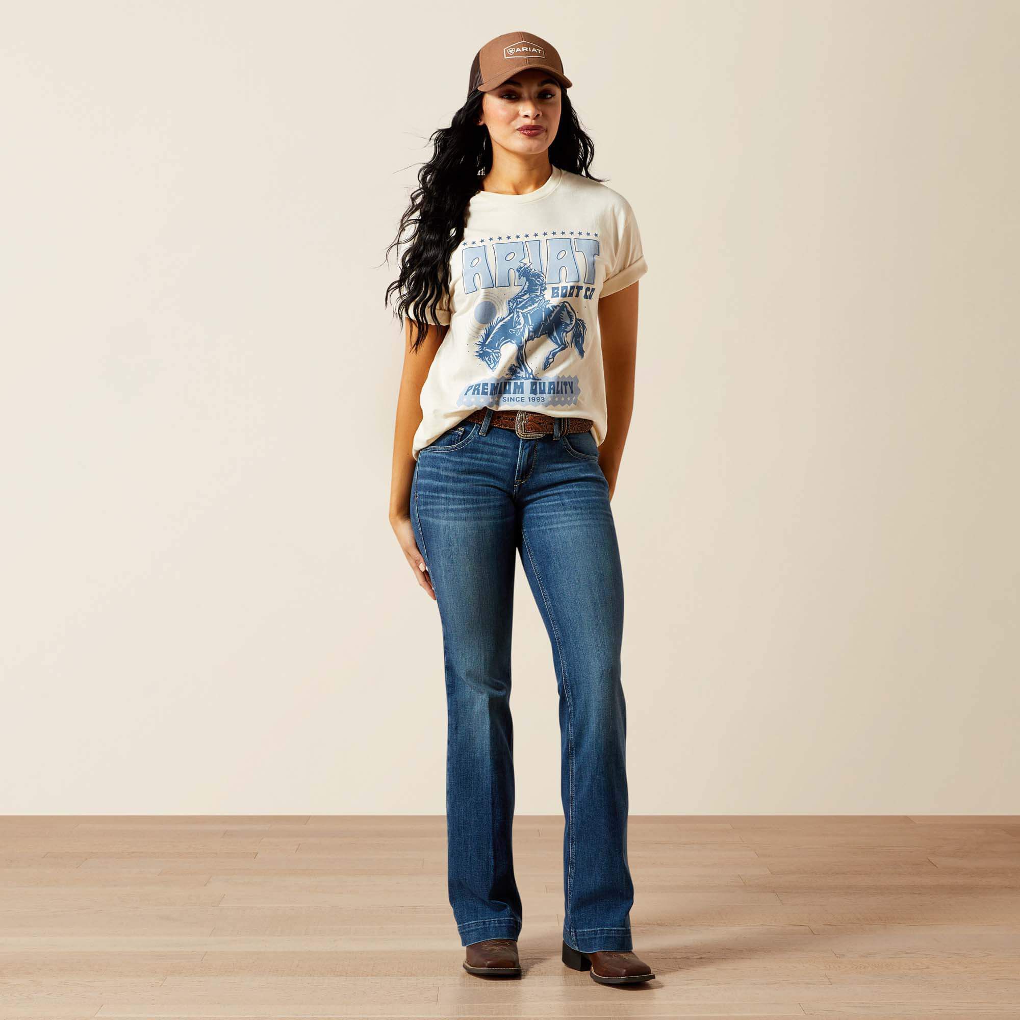 Women Ariat Retro Block Poster T-Shirt | Ariat on sale