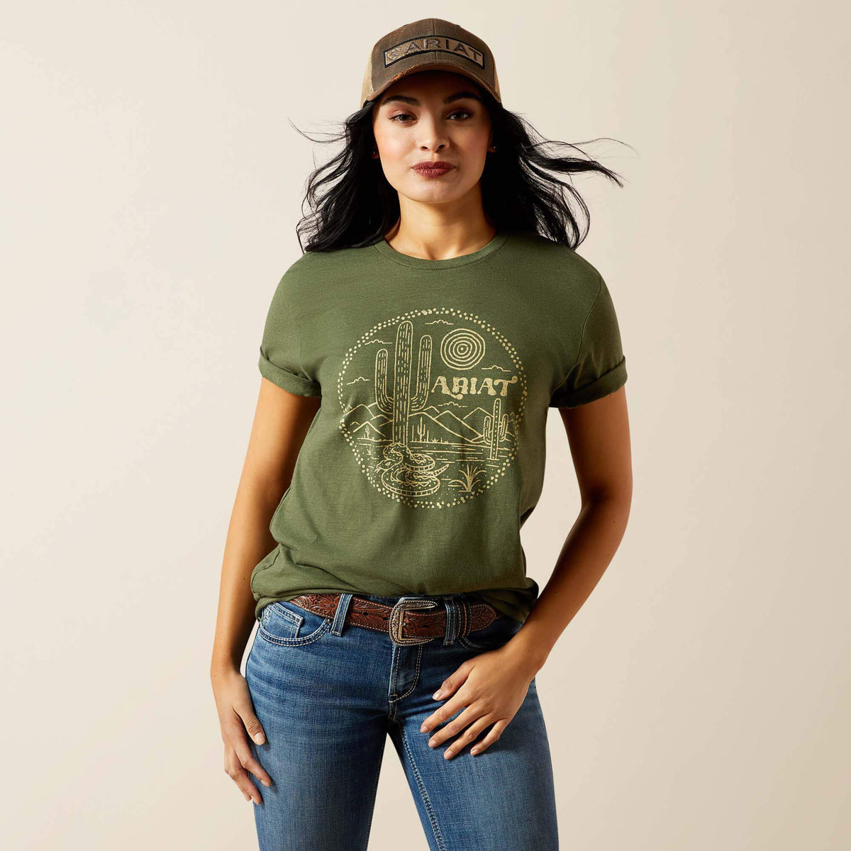 Women Ariat Desert Snake T-Shirt | Ariat