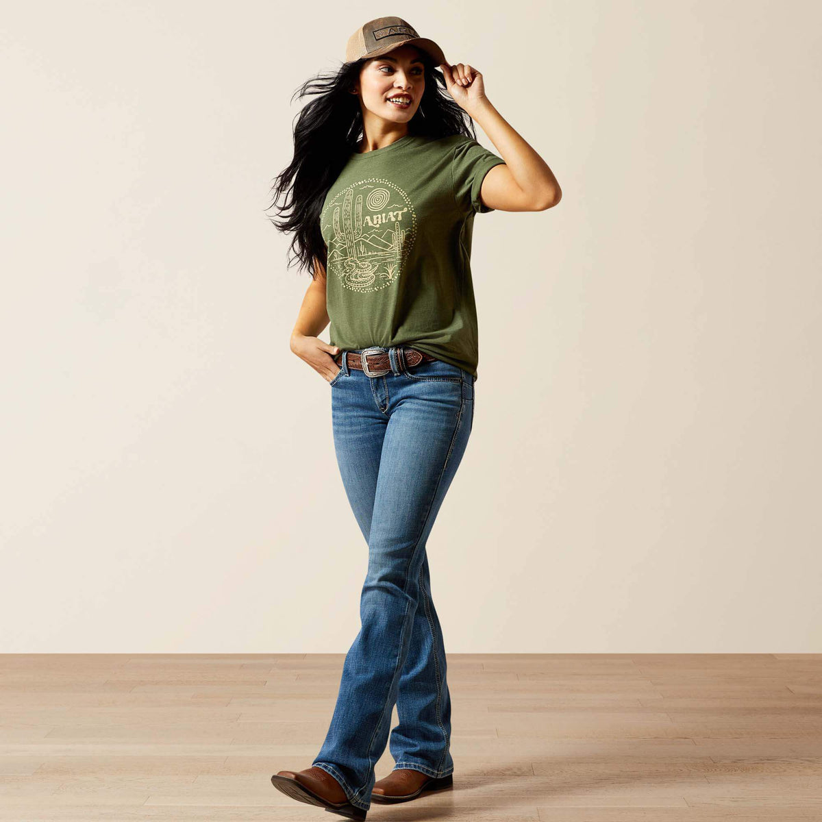 Women Ariat Desert Snake T-Shirt | Ariat