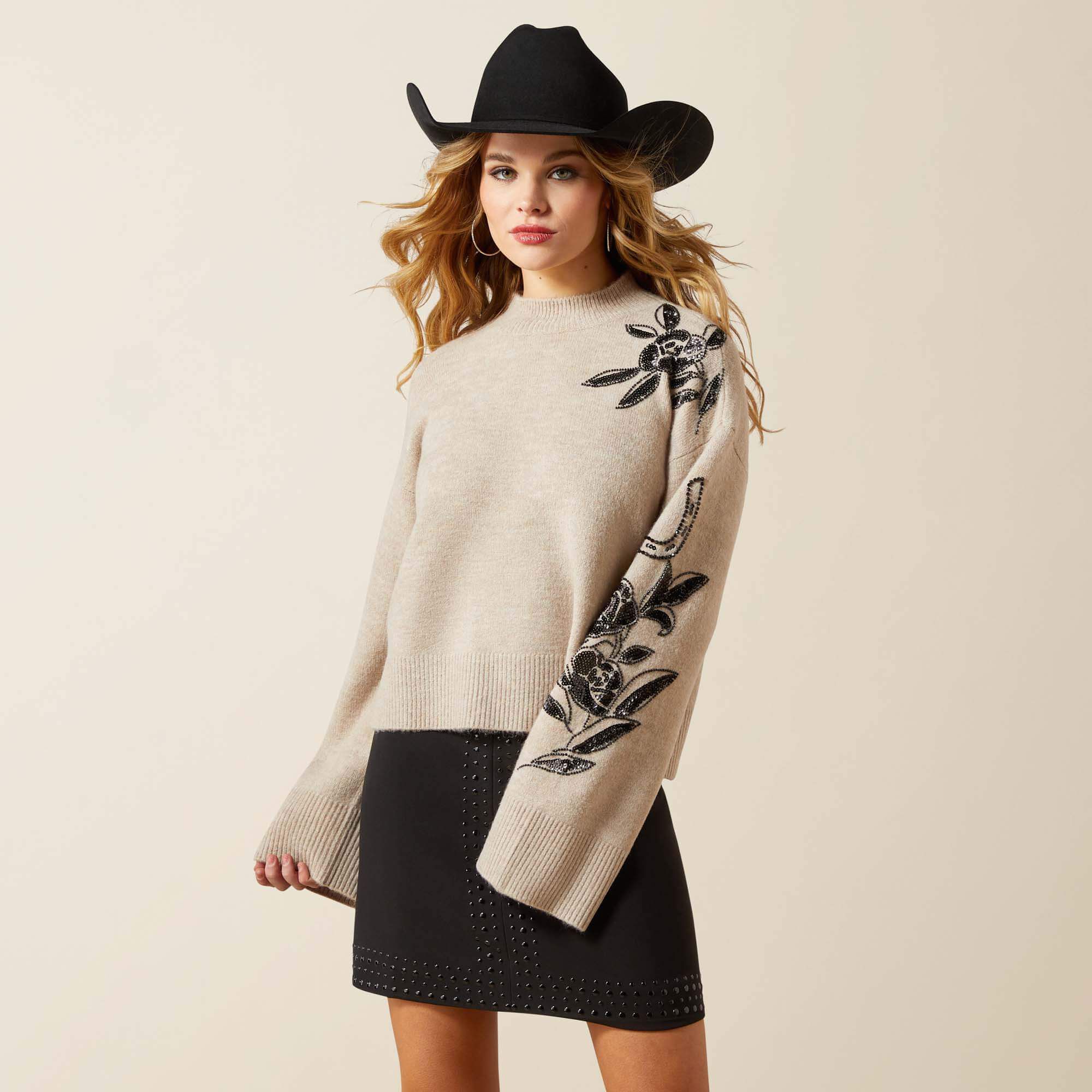 Women All In Embellished Sweater | Ariat Online