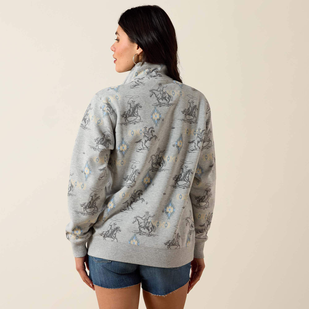 Women Sapphire 1/2 Zip Sweatshirt | Ariat on sale