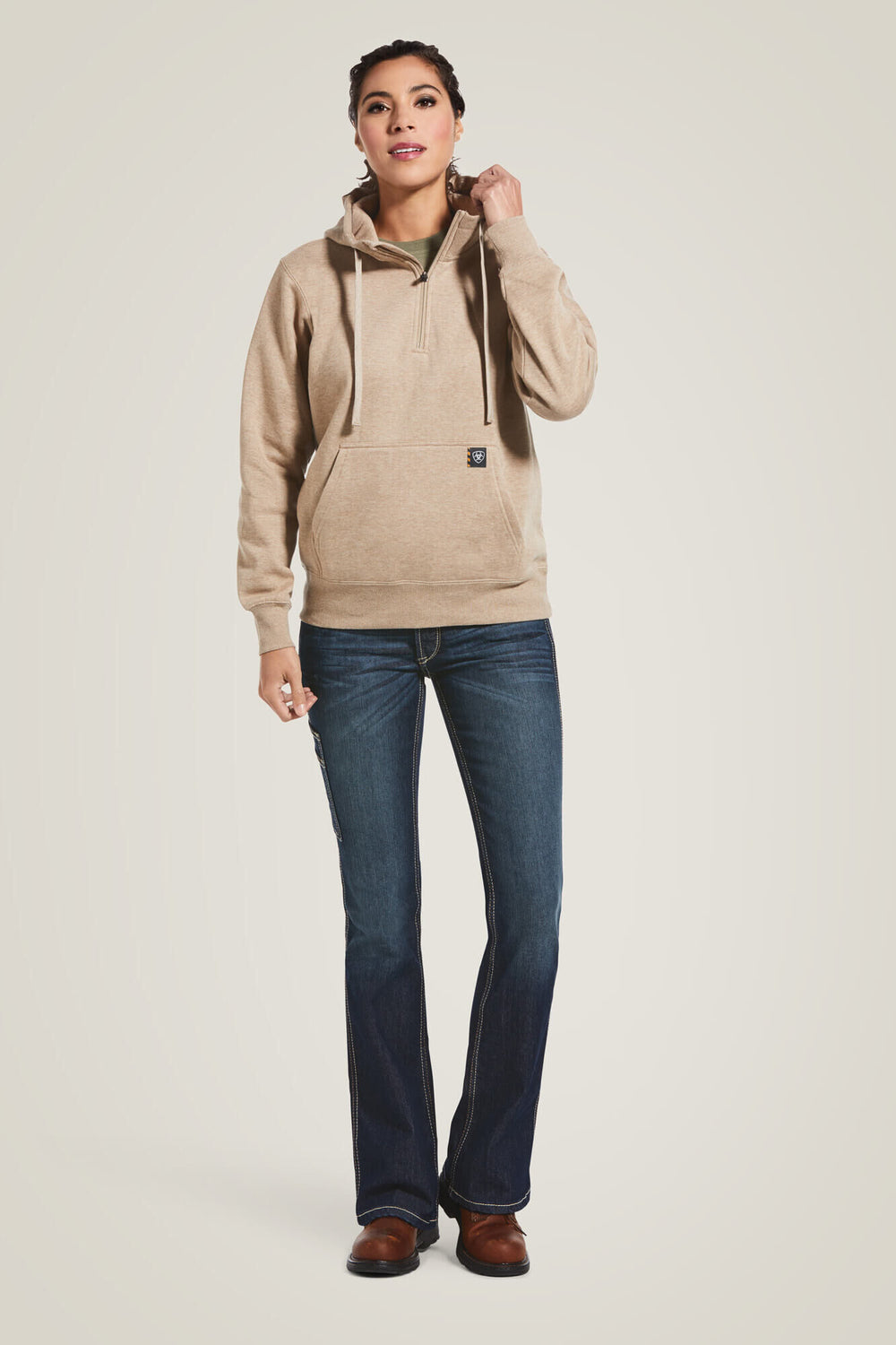 Women Rebar Skill Set 1/2 Zip Hoodie | Ariat near me