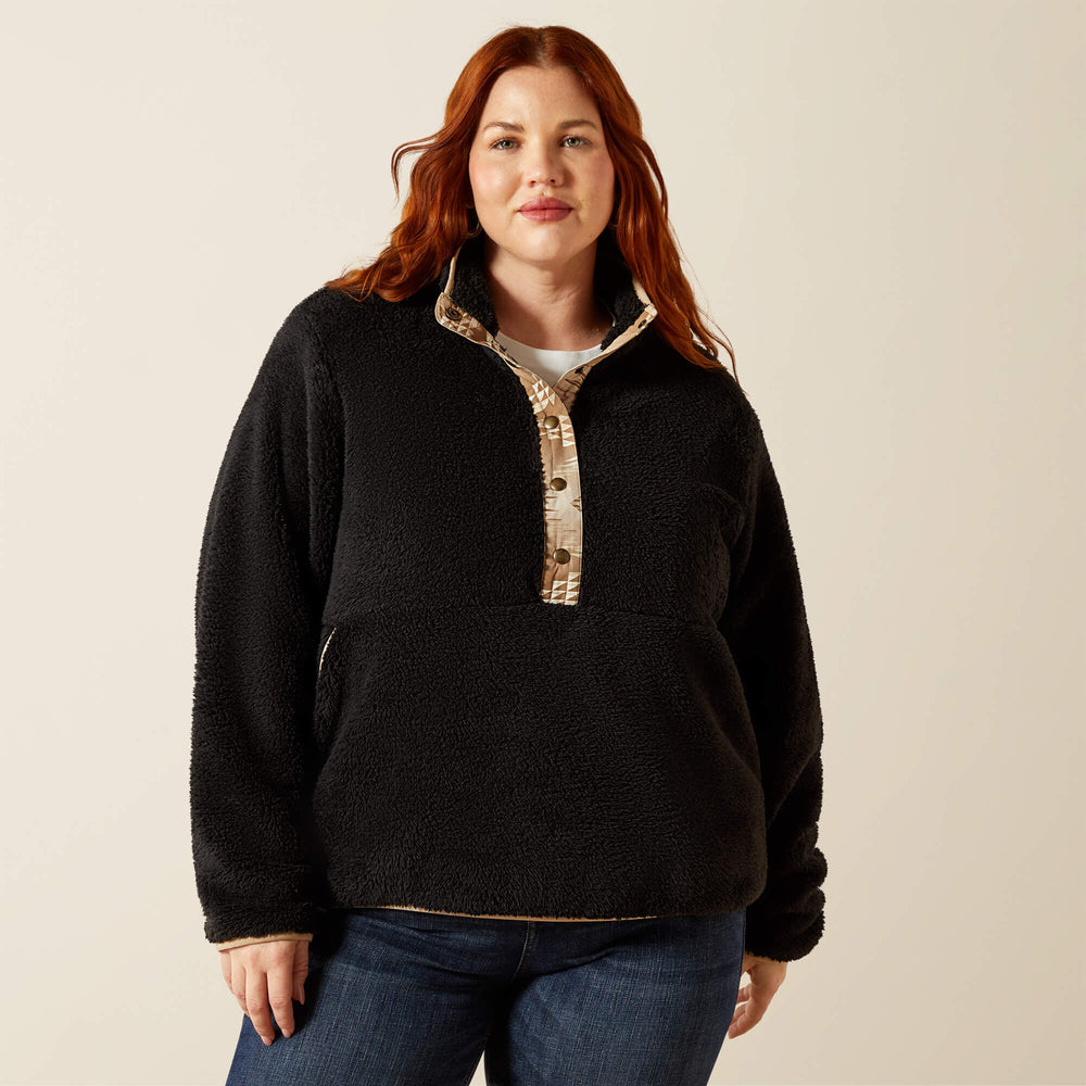 Women Berber Snap Front Sweatshirt | Ariat for sale