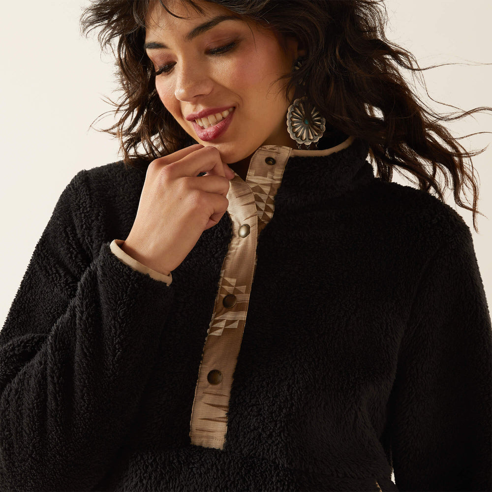 Women Berber Snap Front Sweatshirt | Ariat for sale