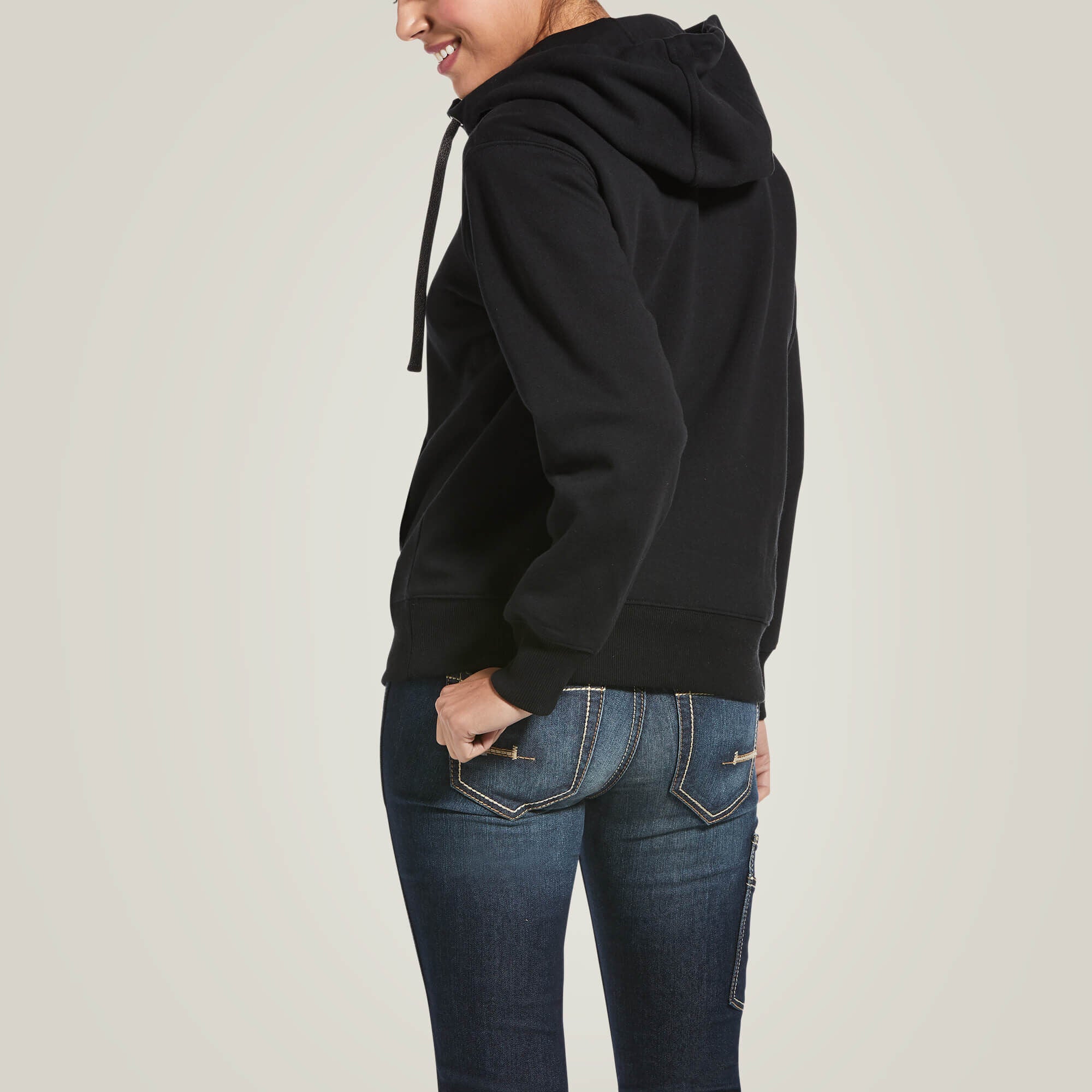 Women Rebar Skill Set 1/2 Zip Hoodie | Ariat