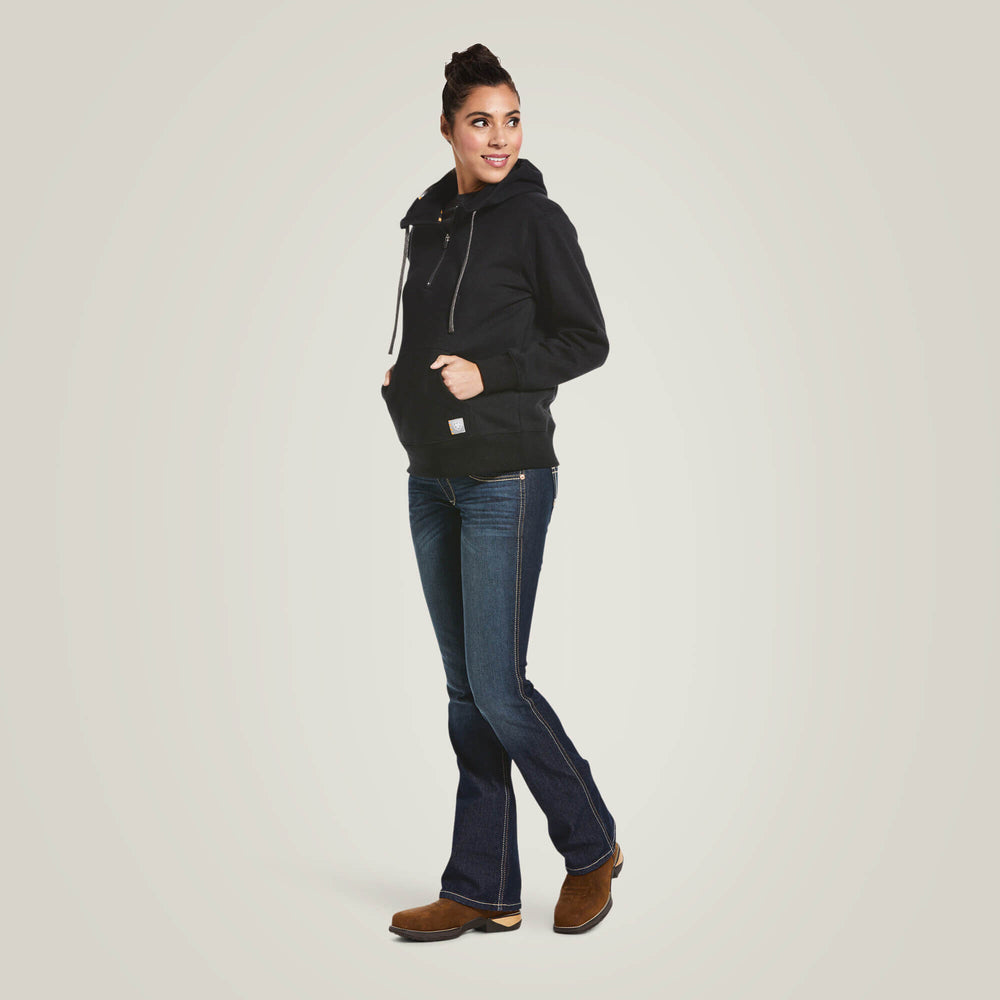 Women Rebar Skill Set 1/2 Zip Hoodie | Ariat