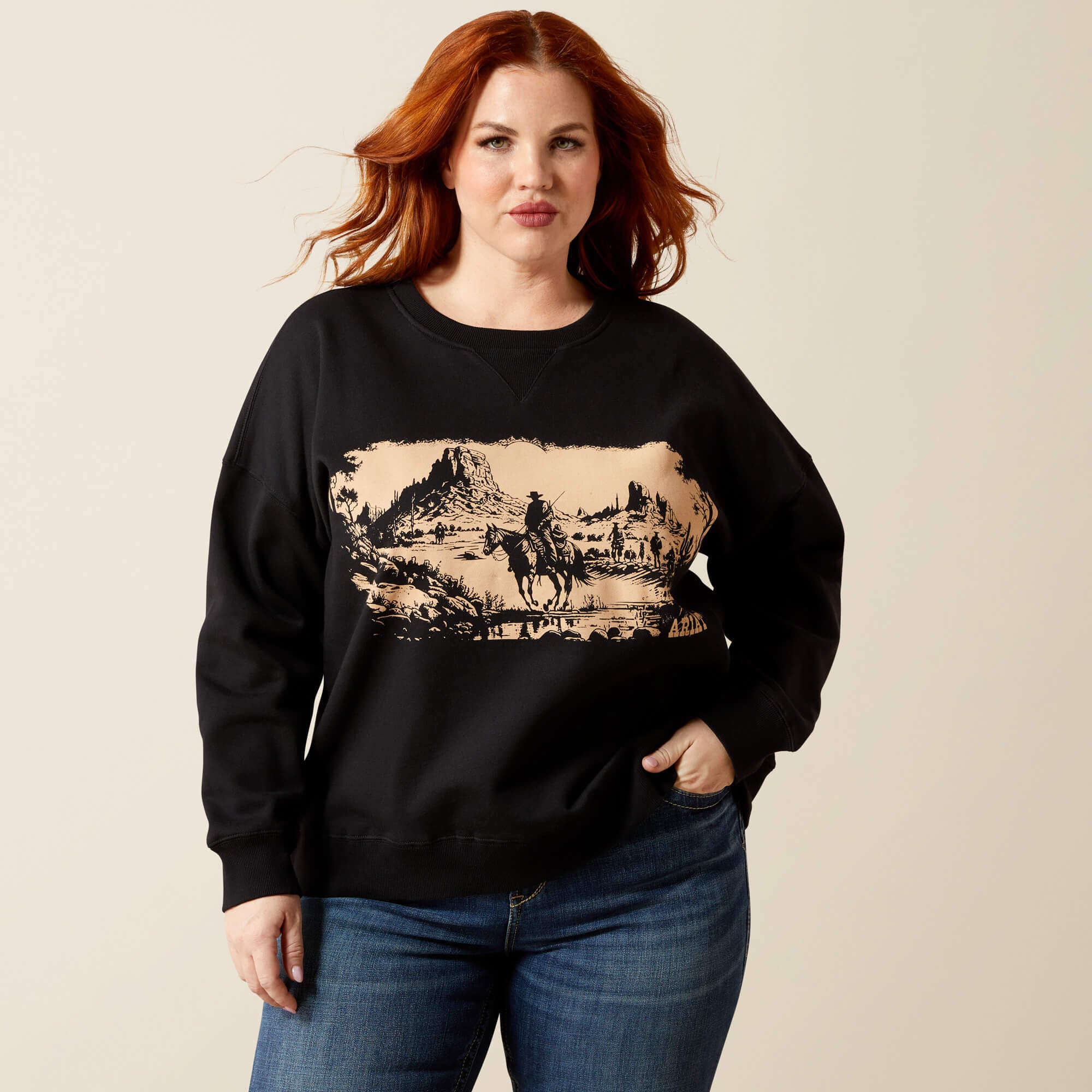 Women Outlaw Oversized Sweatshirt | Ariat Discount