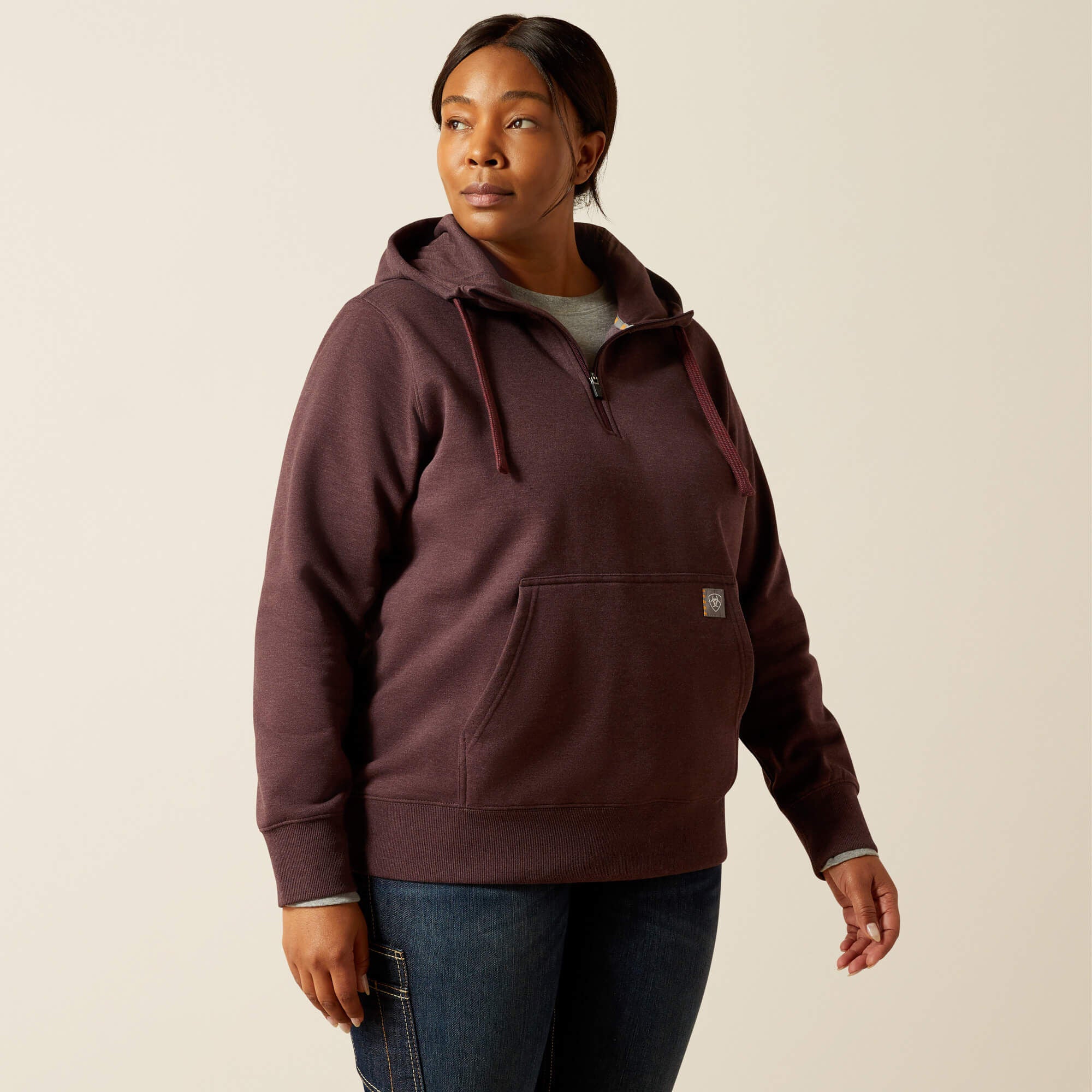 Women Rebar Skill Set 1/2 Zip Hoodie | Ariat Discount