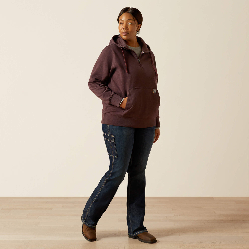 Women Rebar Skill Set 1/2 Zip Hoodie | Ariat Discount