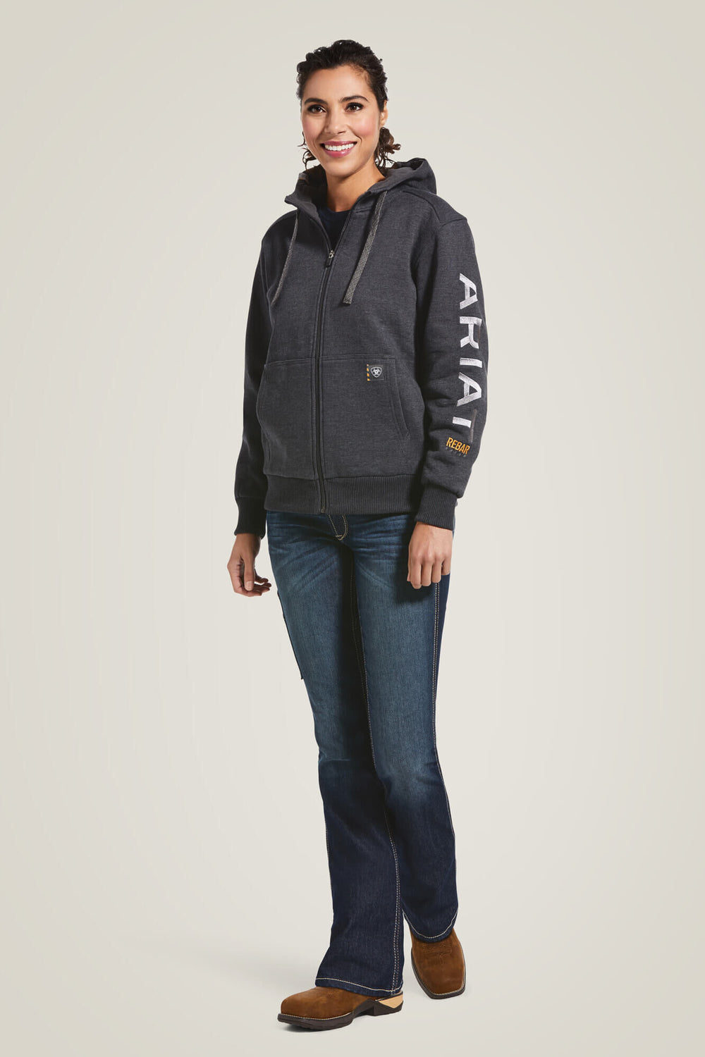 Women Rebar All-Weather Full Zip Hoodie | Ariat Online