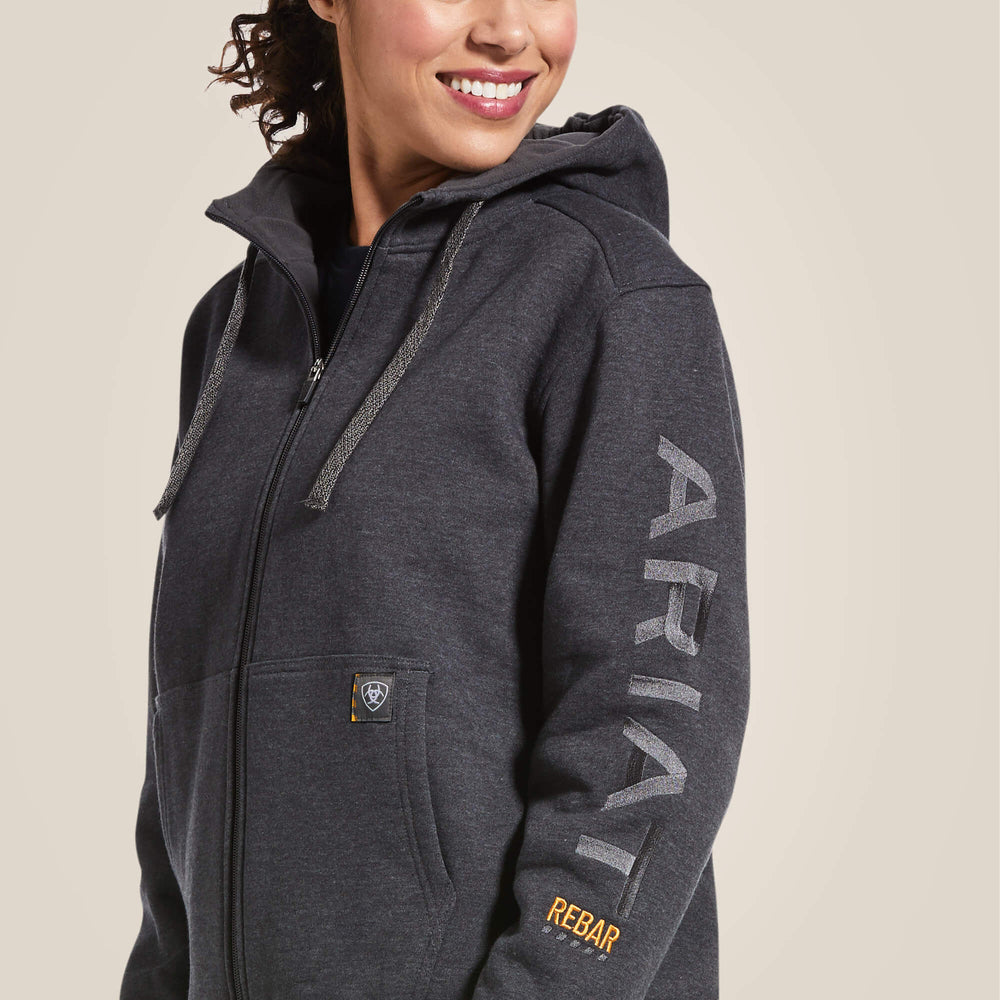 Women Rebar All-Weather Full Zip Hoodie | Ariat Online
