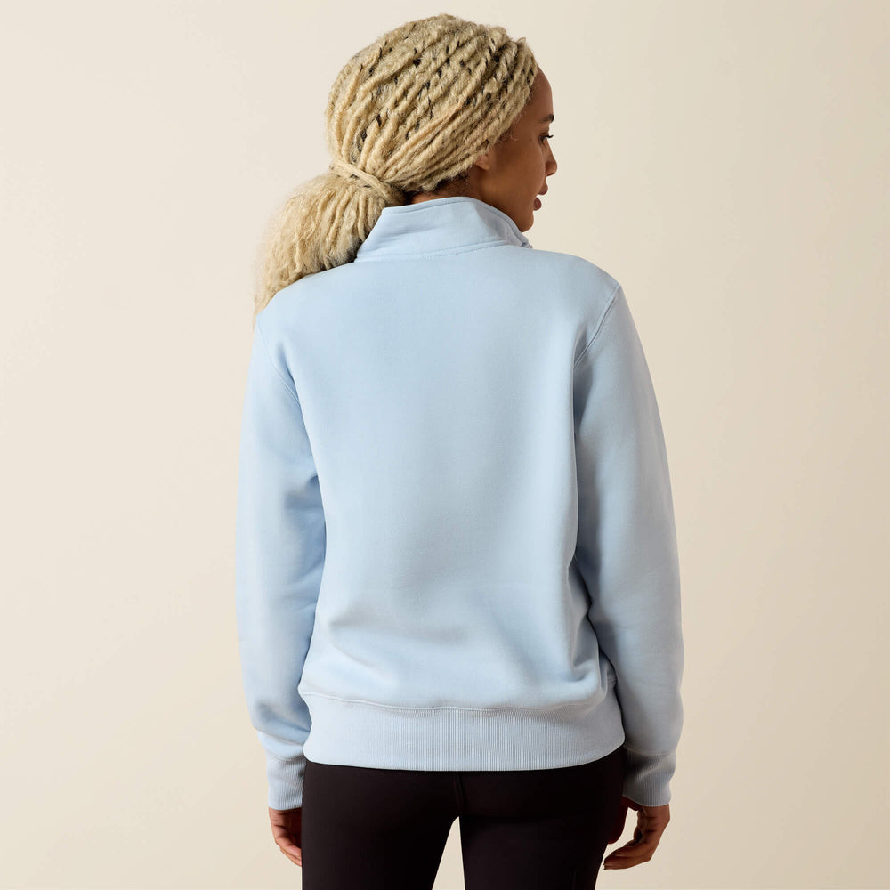Women Rebar Lightweight Mock 1/2 Zip Sweatshirt | Ariat Outlet