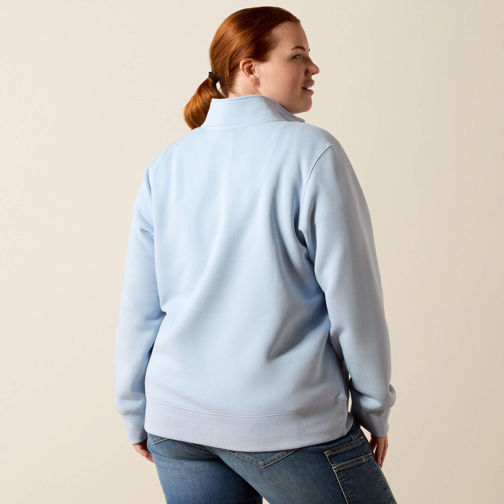 Women Rebar Lightweight Mock 1/2 Zip Sweatshirt | Ariat Outlet