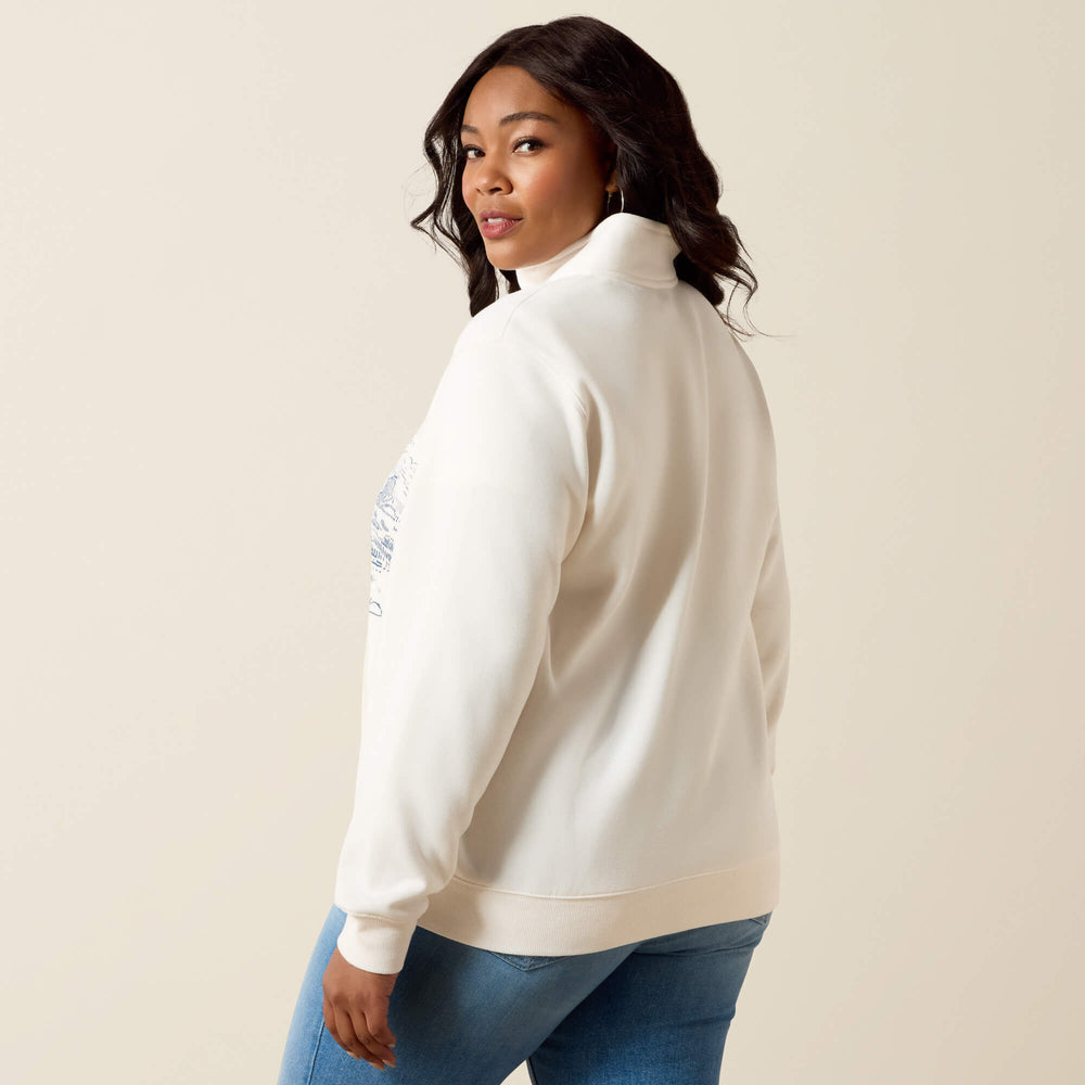 Women Traveler 1/2 Zip Sweatshirt | Ariat