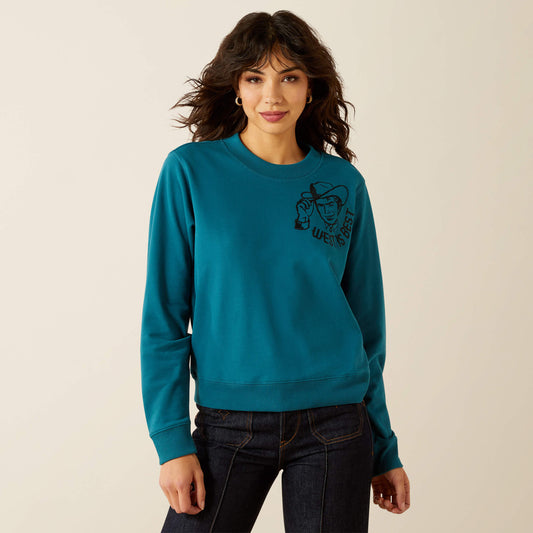 Women Essential Sendero West is Best Sweatshirt | Ariat on sale