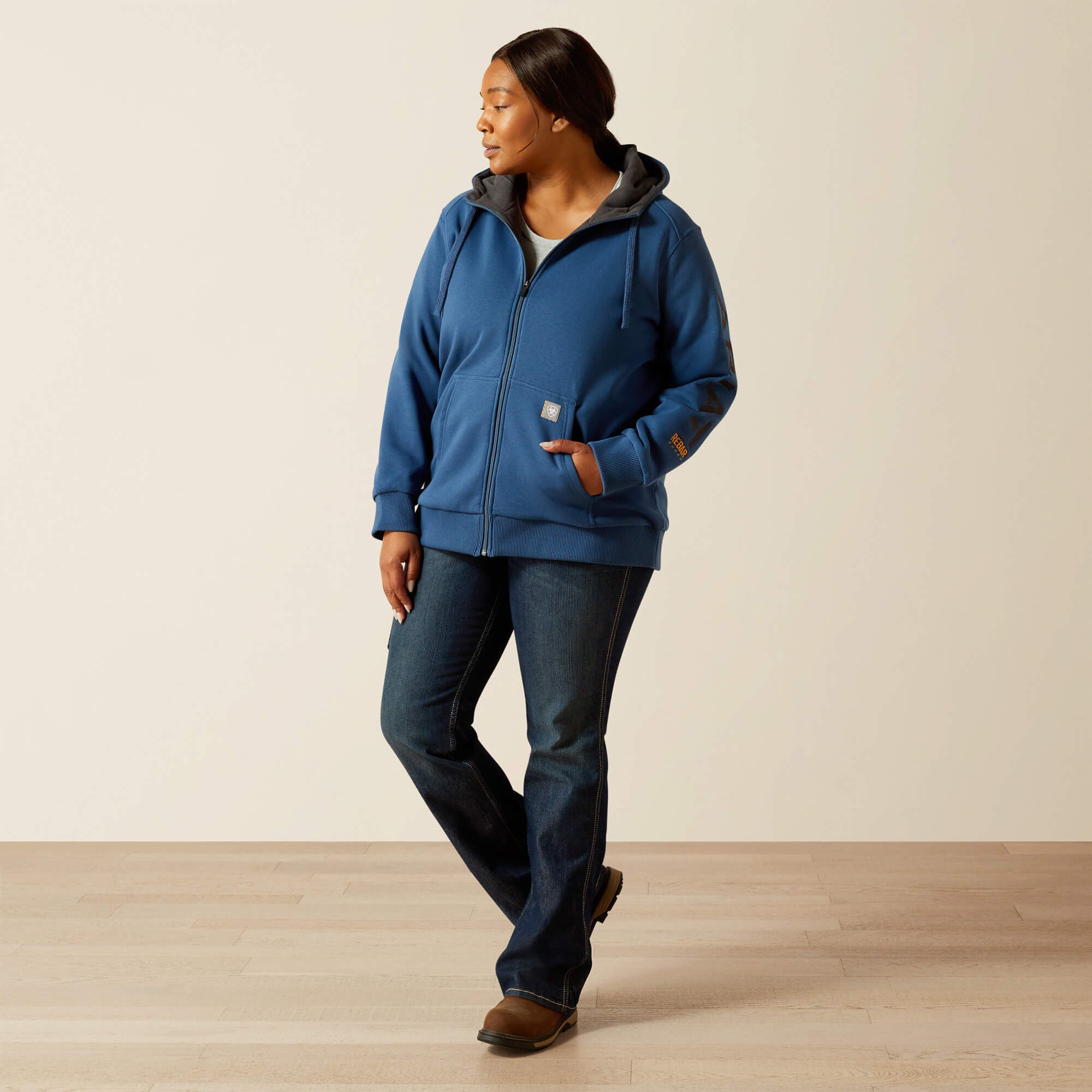 Women Rebar All-Weather Full Zip Hoodie | Ariat for sale