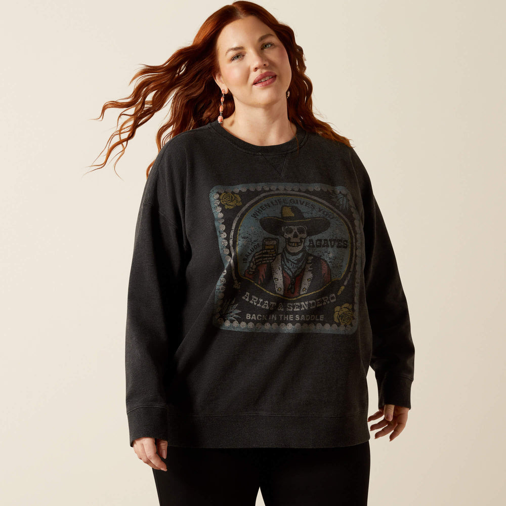Women Oversize Sendero When Life Gives You Agaves Sweatshirt | Ariat