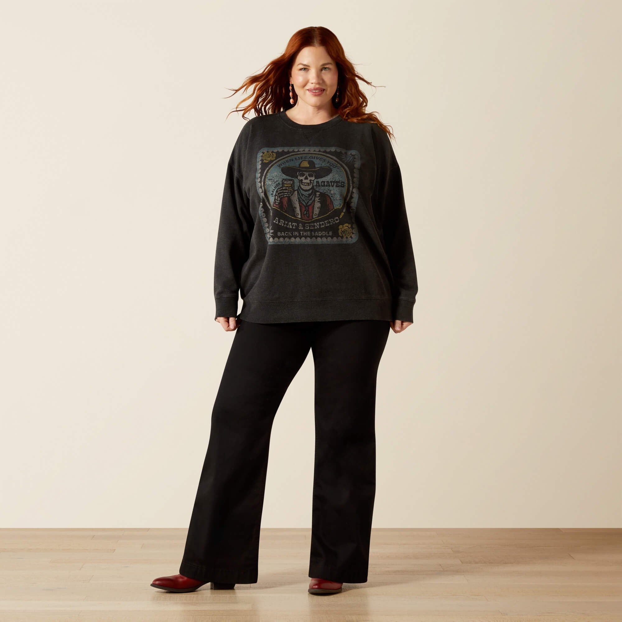 Women Oversize Sendero When Life Gives You Agaves Sweatshirt | Ariat