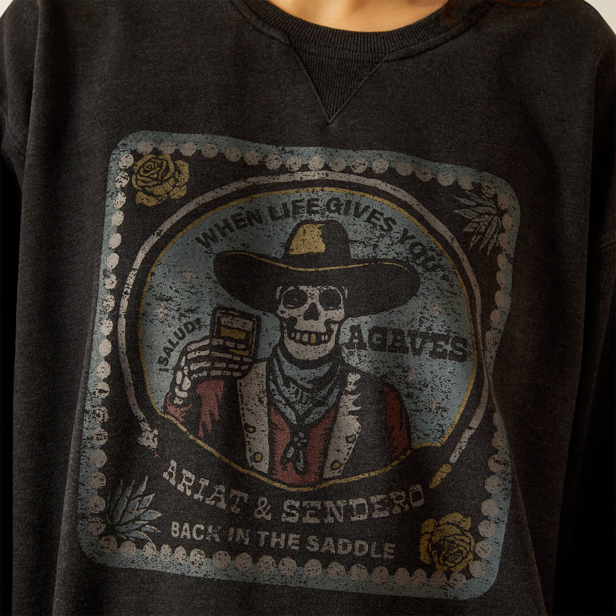 Women Oversize Sendero When Life Gives You Agaves Sweatshirt | Ariat