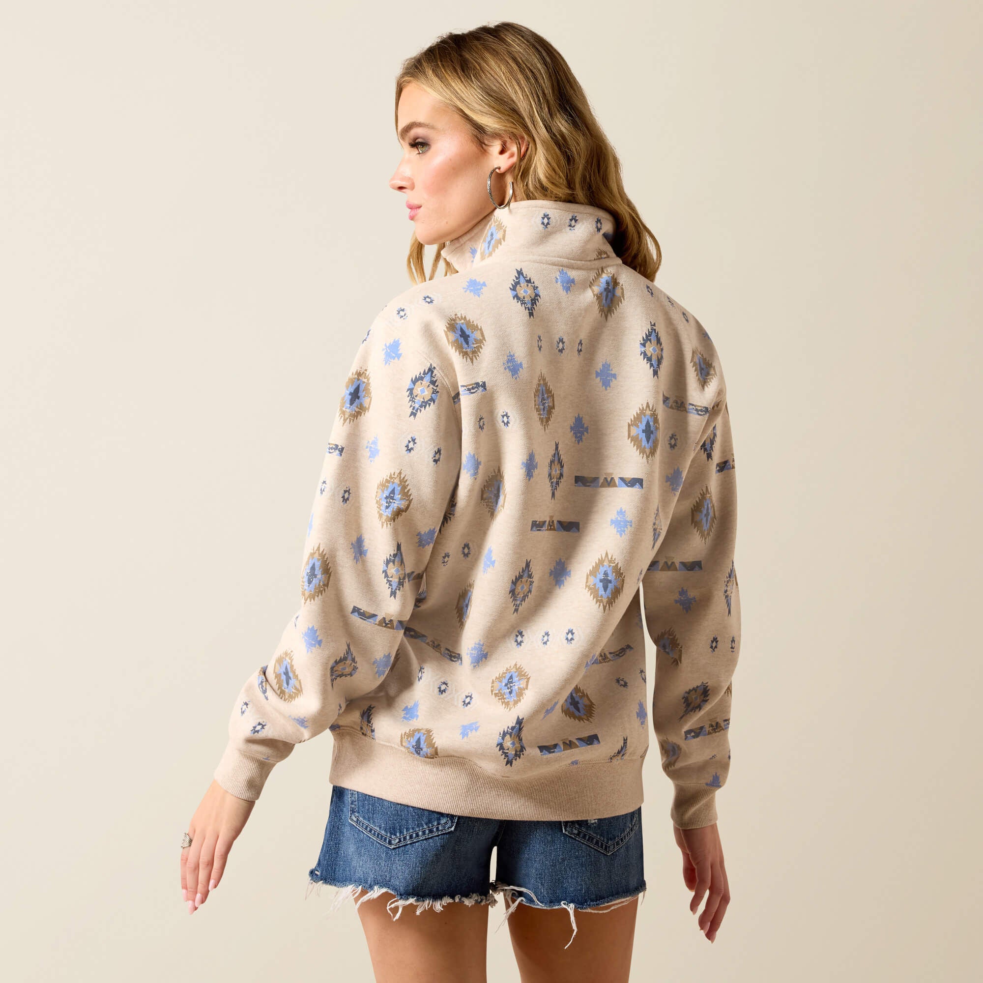 Women Sapphire 1/2 Zip Sweatshirt | Ariat on sale