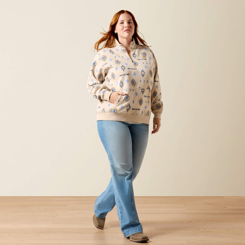 Women Sapphire 1/2 Zip Sweatshirt | Ariat on sale