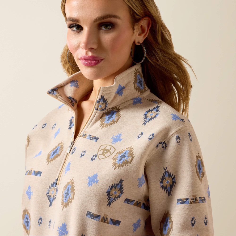 Women Sapphire 1/2 Zip Sweatshirt | Ariat on sale