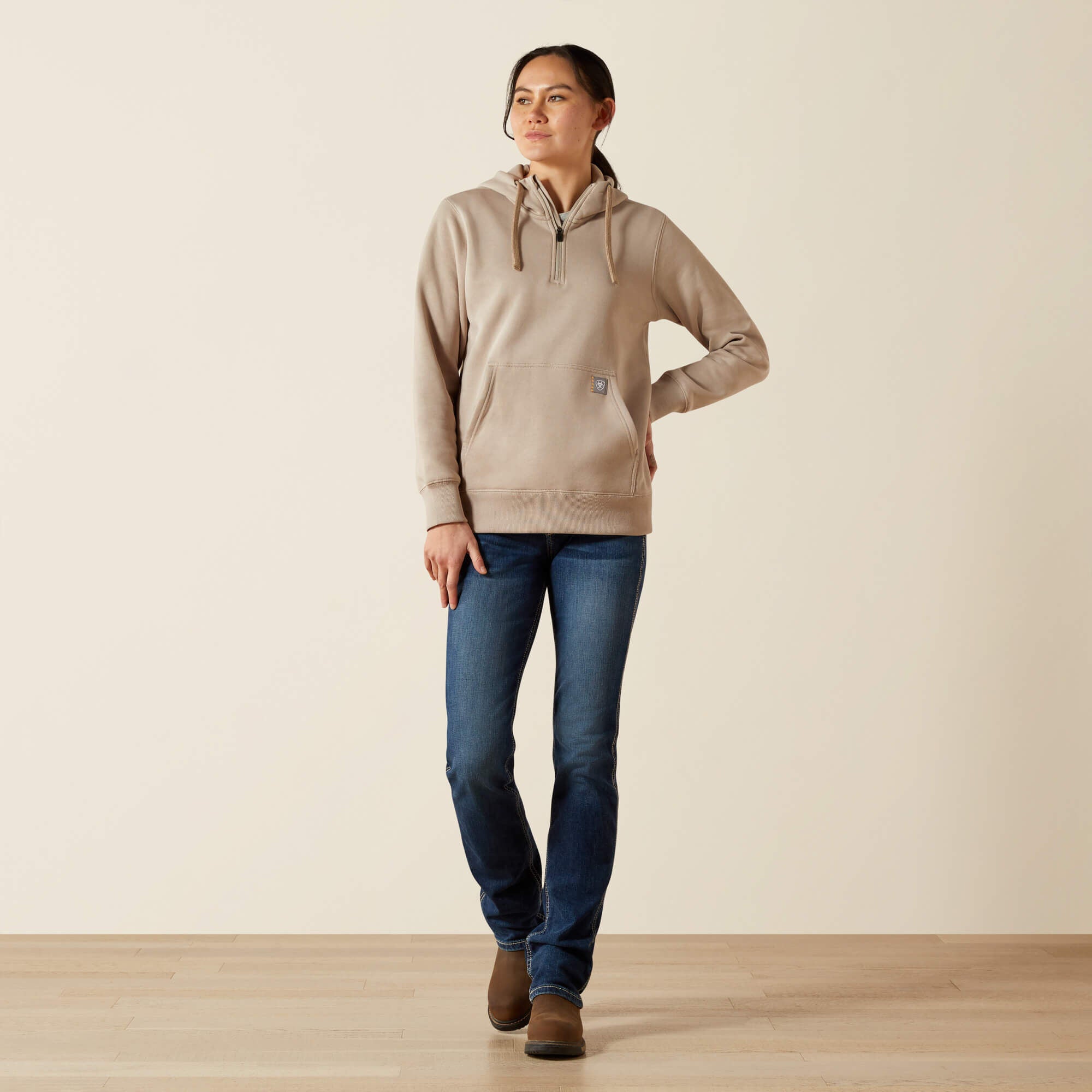 Women Rebar Skill Set 1/2 Zip Hoodie | Ariat Discount