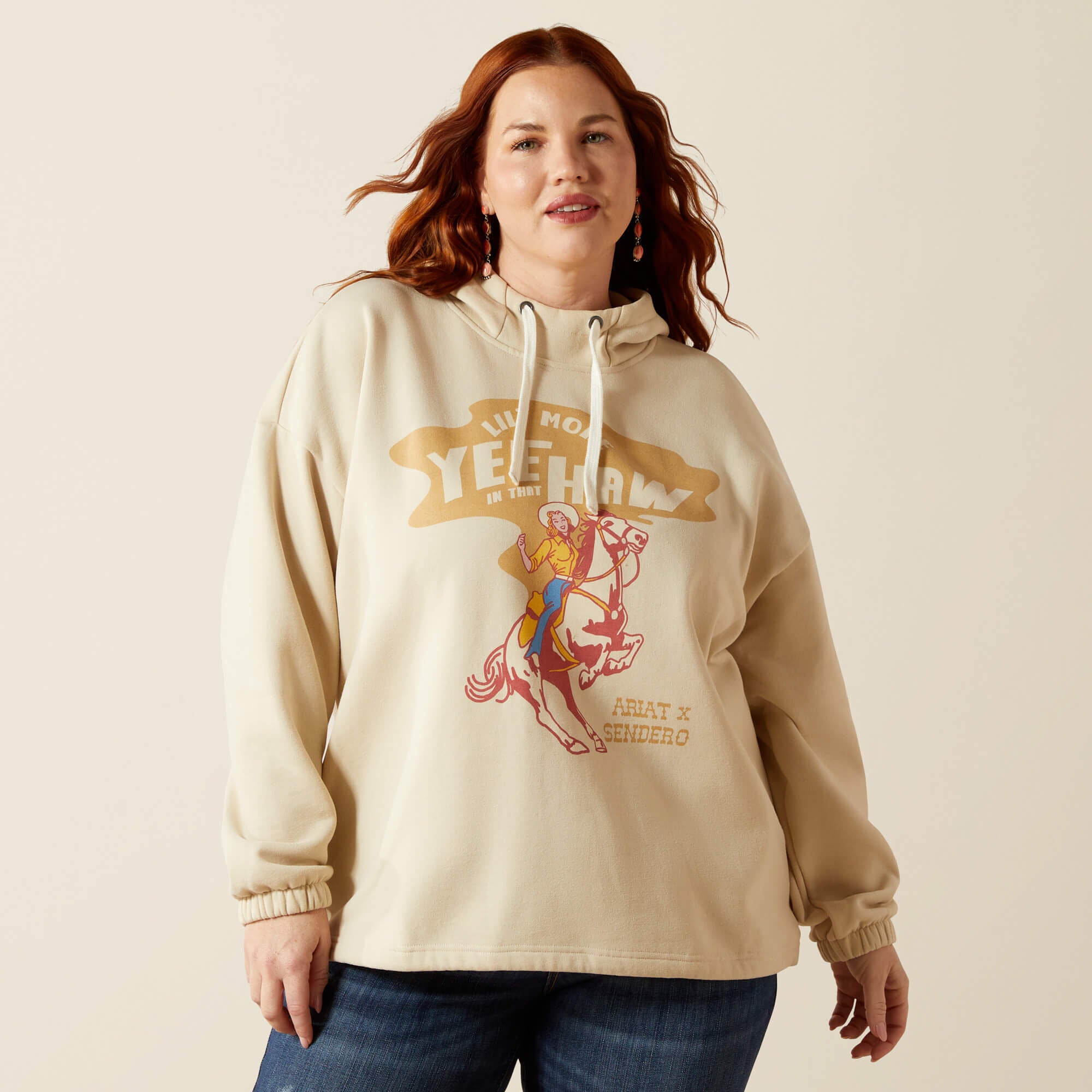 Women Essential Sendero Yeehaw Hoodie | Ariat on sale