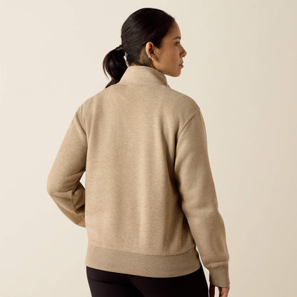Women Rebar Lightweight Mock 1/2 Zip Sweatshirt | Ariat us