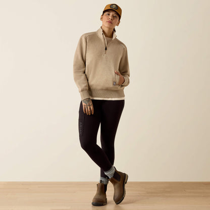 Women Rebar Lightweight Mock 1/2 Zip Sweatshirt | Ariat us