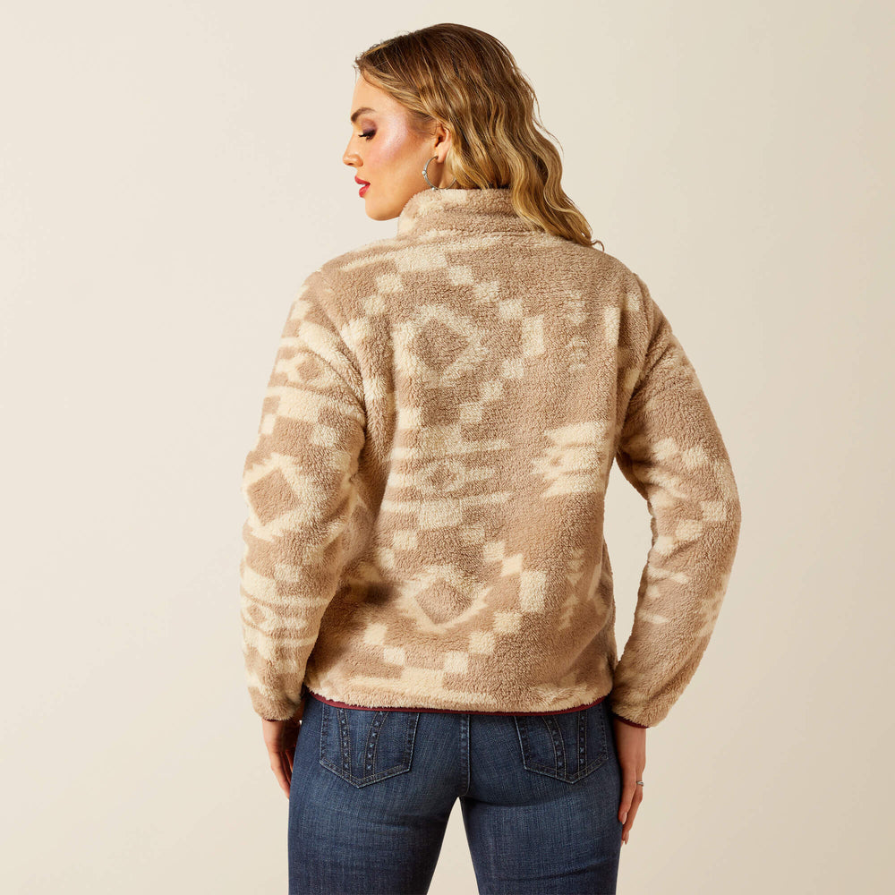 Women|Trends Berber Snap Front Sweatshirt | Ariat on sale