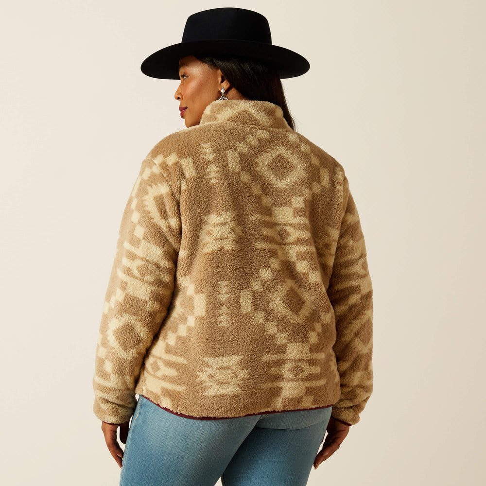 Women|Trends Berber Snap Front Sweatshirt | Ariat on sale