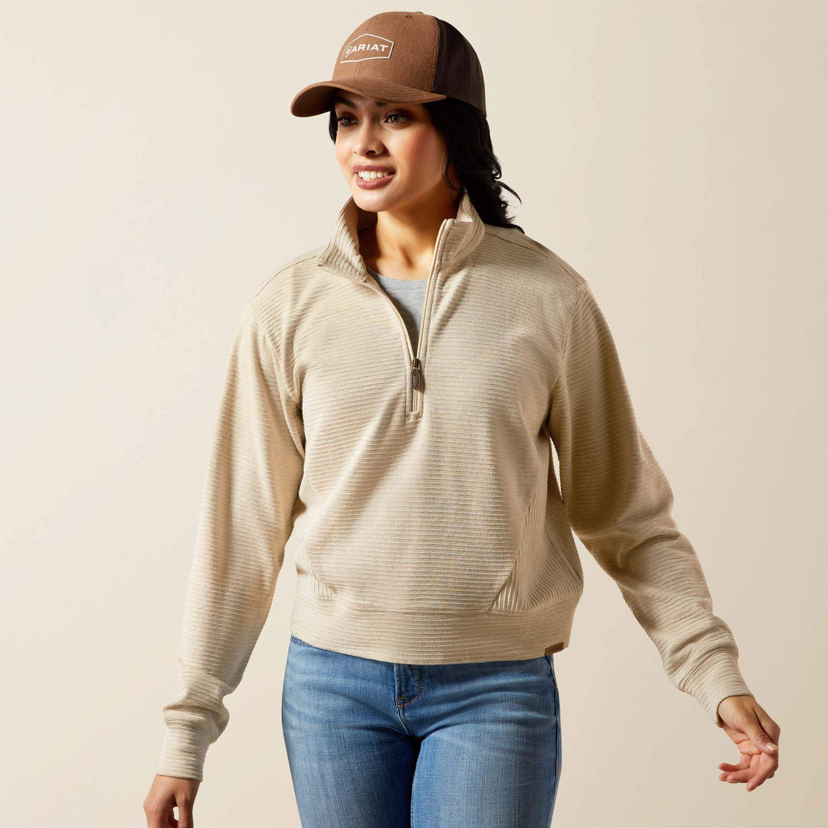 Women High Noon 1/2 Zip Pullover | Ariat Discount