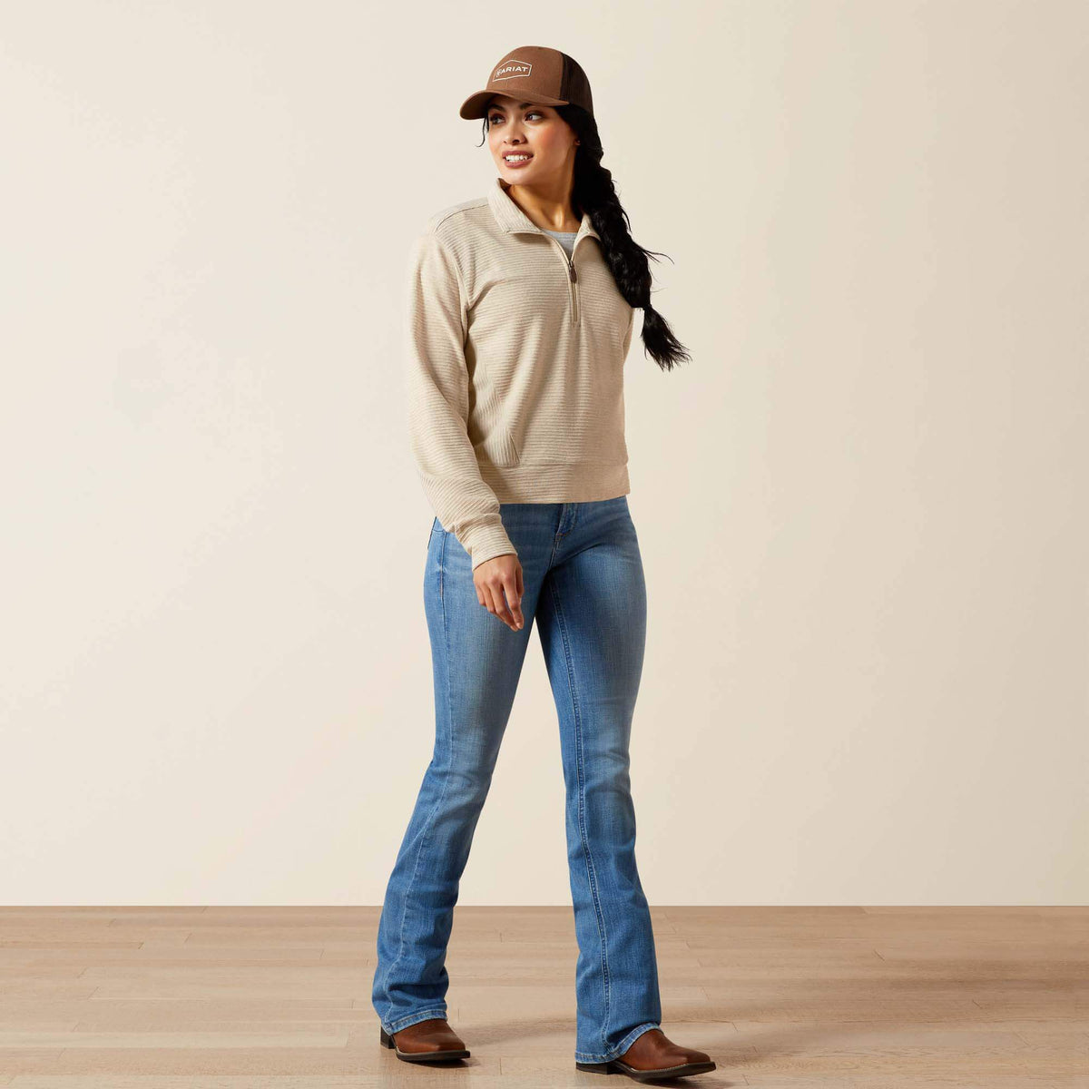 Women High Noon 1/2 Zip Pullover | Ariat Discount