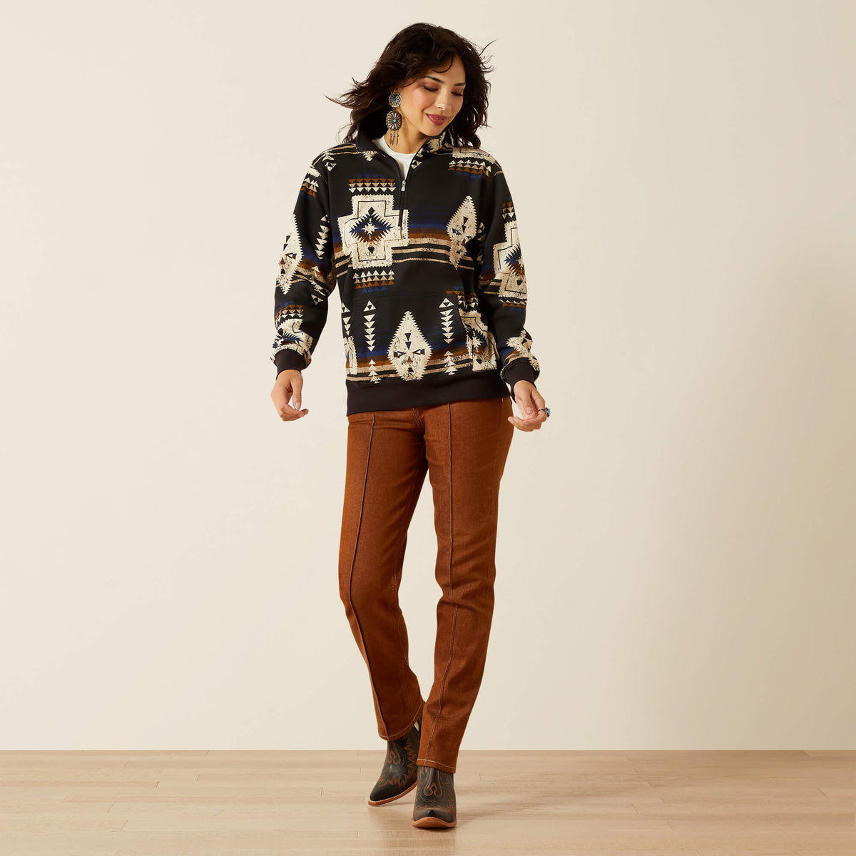 Women Sienna 1/2 Zip Sweatshirt | Ariat Outlet