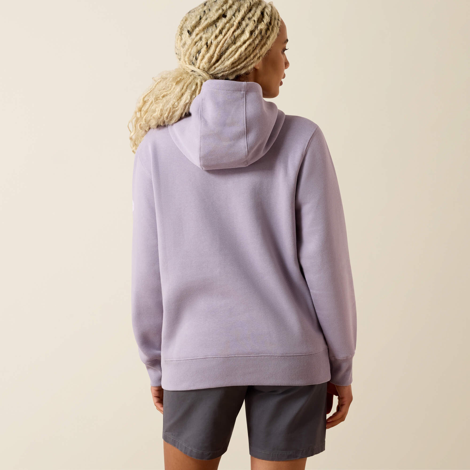 Women Rebar Lightweight Logo 1/2 Zip Hoodie | Ariat near me