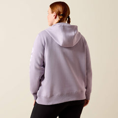 Women Rebar Lightweight Logo 1/2 Zip Hoodie | Ariat near me