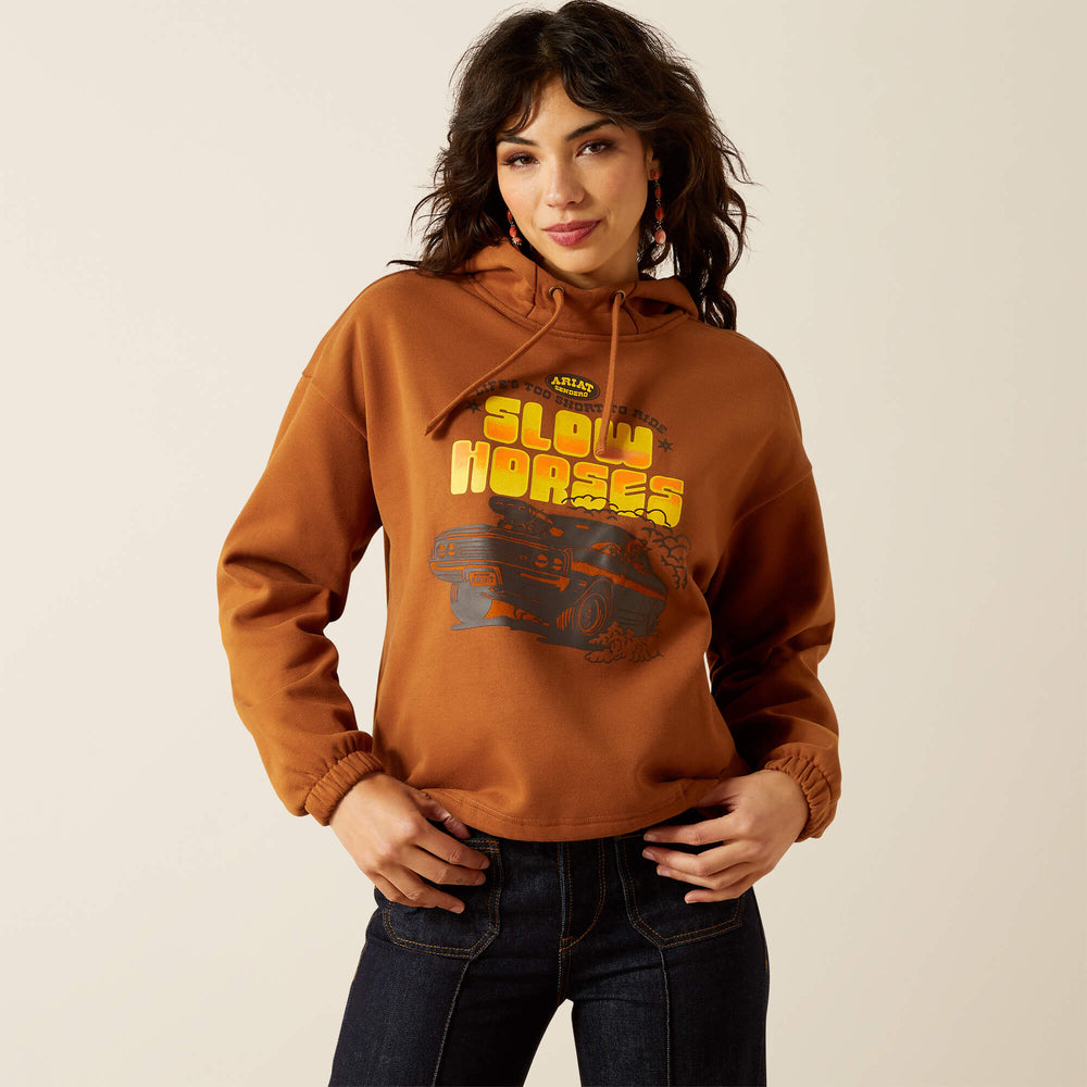 Women|Trends Essential Sendero Slow Horses Hoodie | Ariat on sale