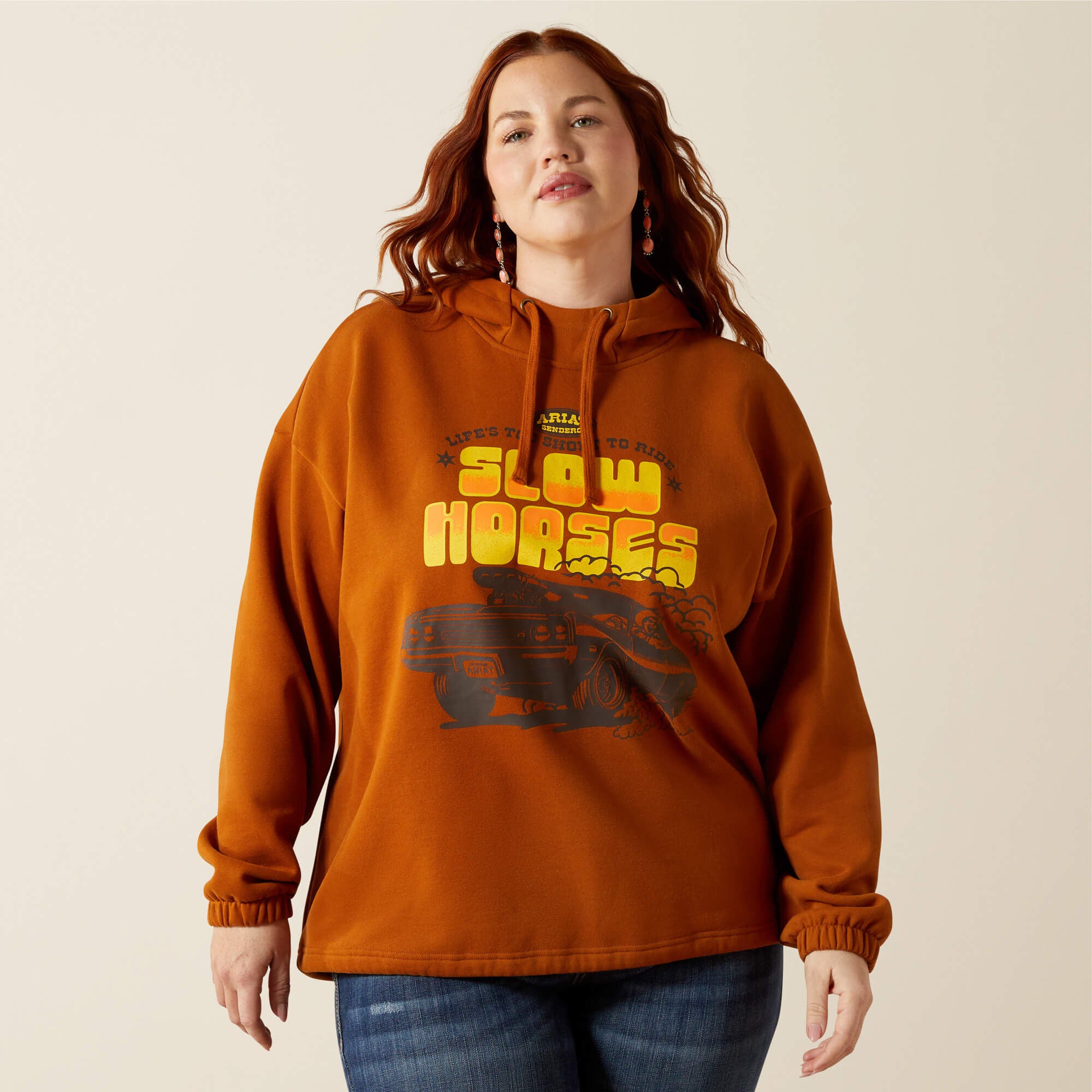 Women|Trends Essential Sendero Slow Horses Hoodie | Ariat on sale