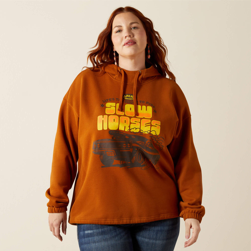 Women|Trends Essential Sendero Slow Horses Hoodie | Ariat on sale