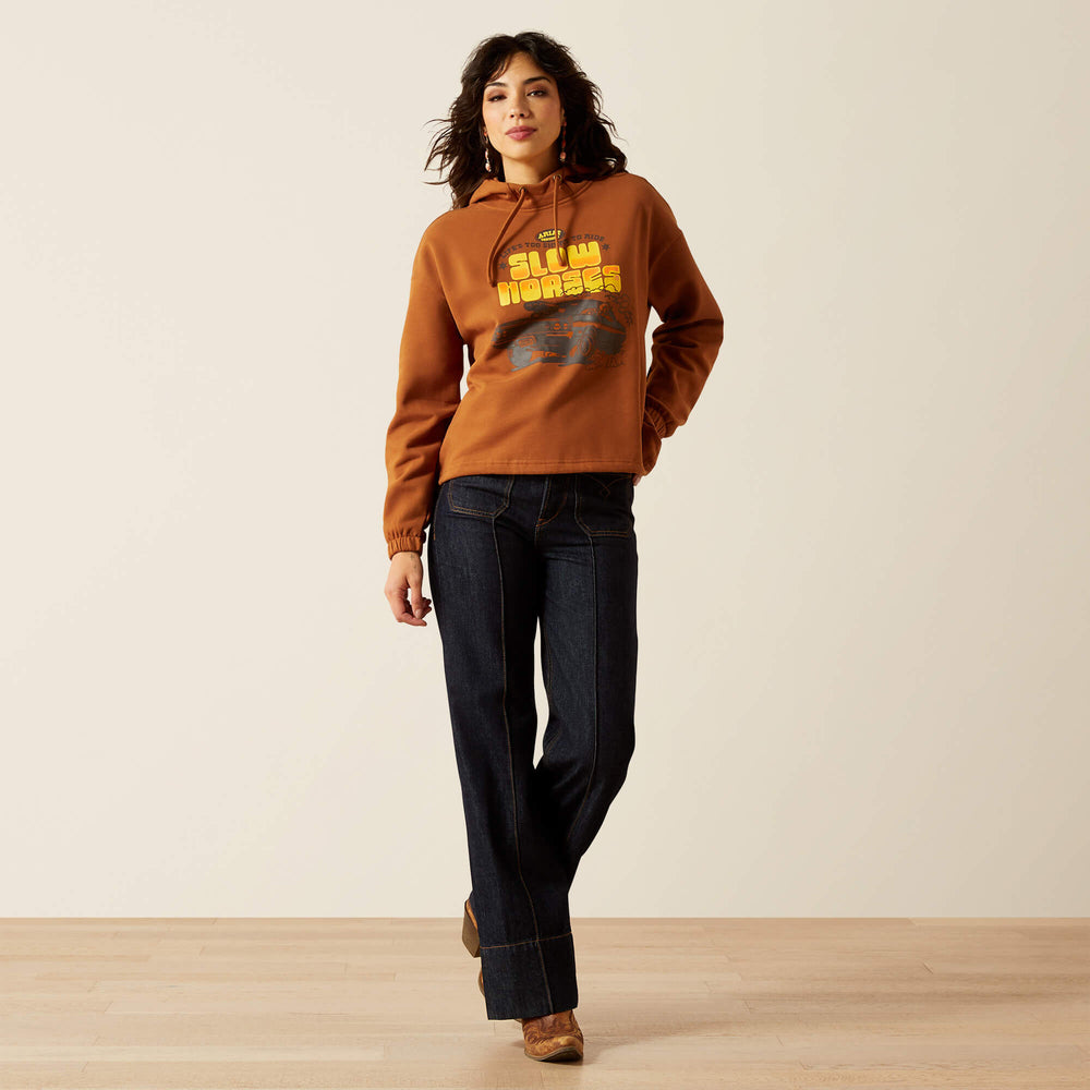 Women|Trends Essential Sendero Slow Horses Hoodie | Ariat on sale