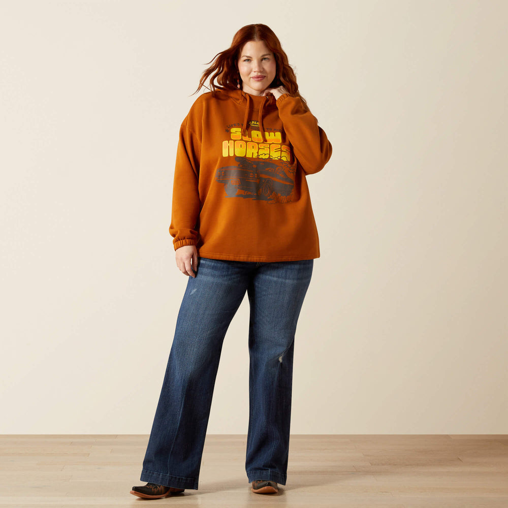 Women|Trends Essential Sendero Slow Horses Hoodie | Ariat on sale