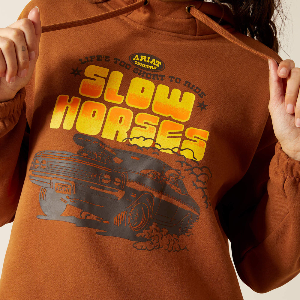 Women|Trends Essential Sendero Slow Horses Hoodie | Ariat on sale