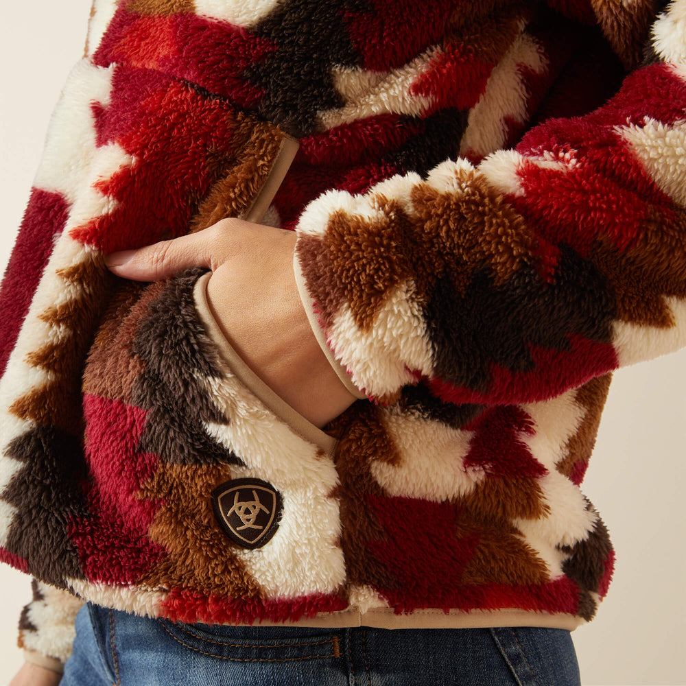 Women Berber Snap Front Sweatshirt | Ariat Discount