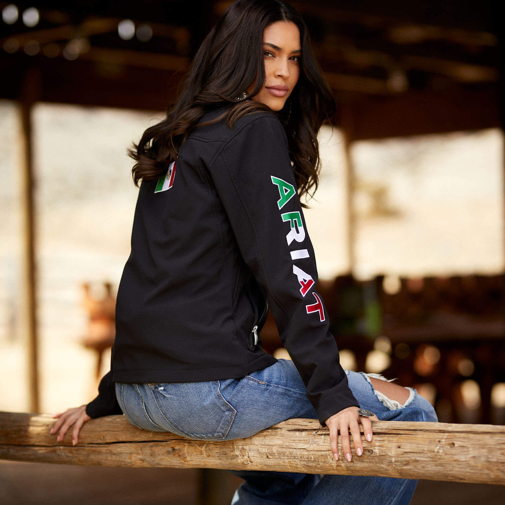 Women Classic Team Softshell MEXICO Jacket | Ariat us