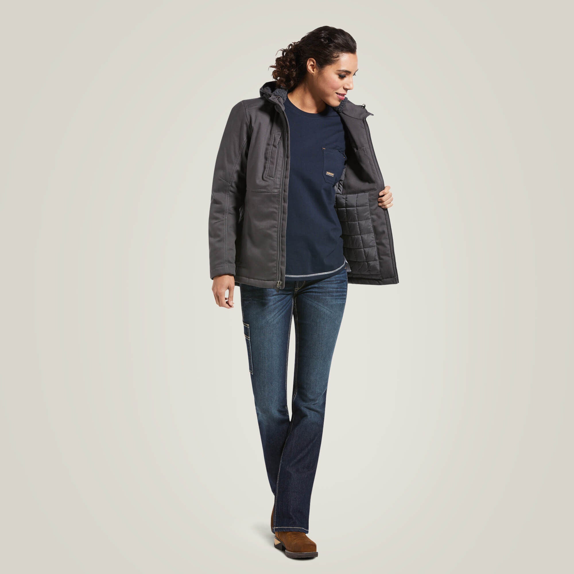 Women Rebar DuraCanvas Insulated Jacket | Ariat for sale