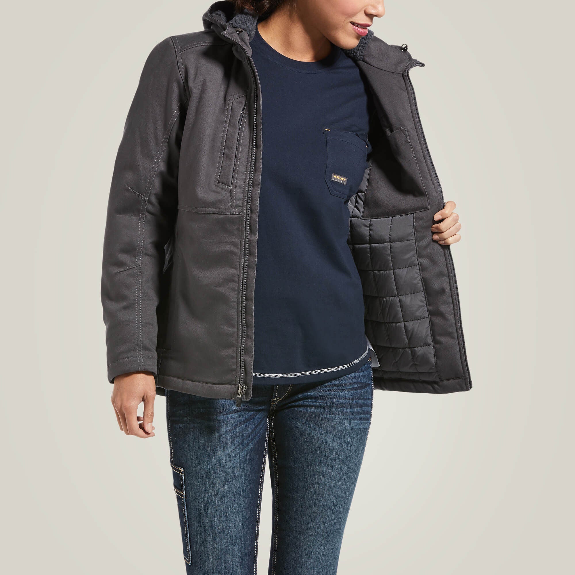 Women Rebar DuraCanvas Insulated Jacket | Ariat for sale