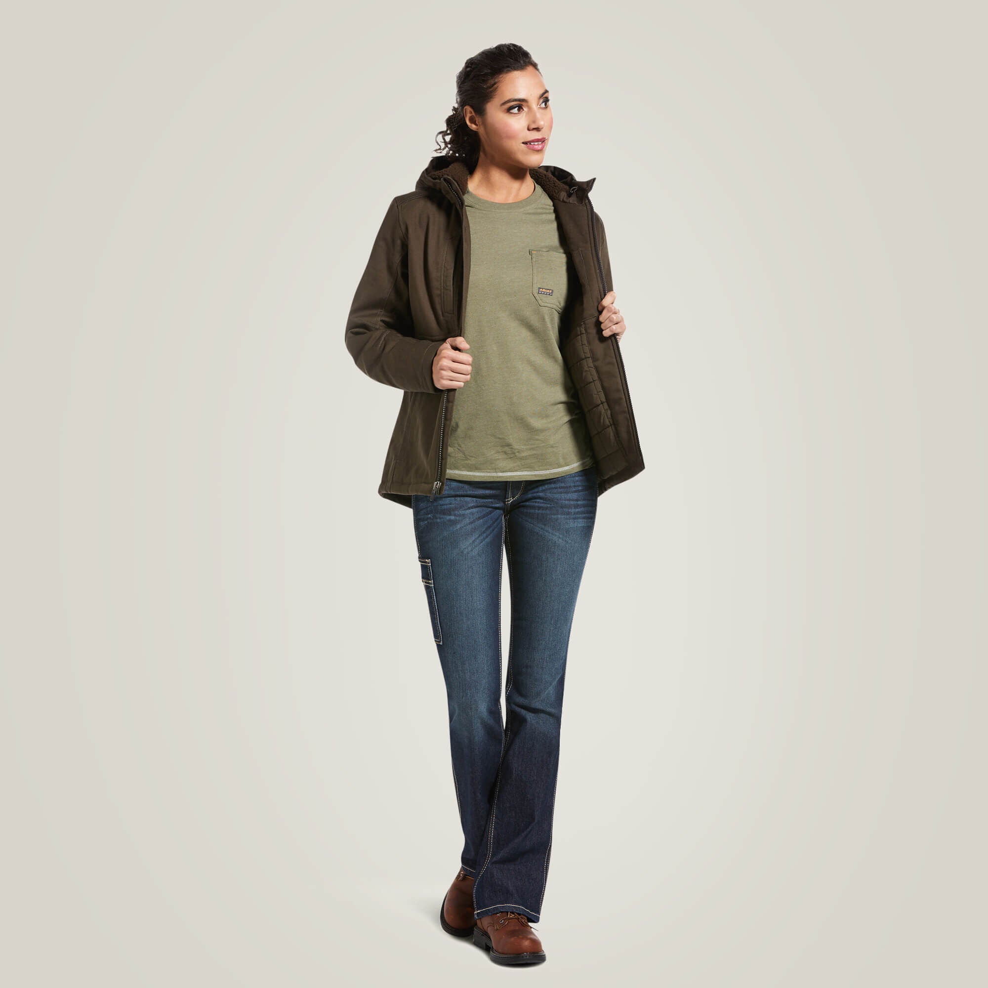 Women Rebar DuraCanvas Insulated Jacket | Ariat Discount