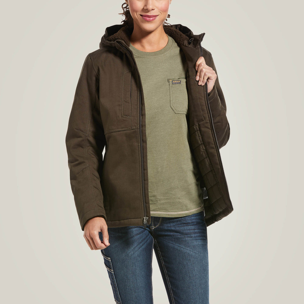 Women Rebar DuraCanvas Insulated Jacket | Ariat Discount