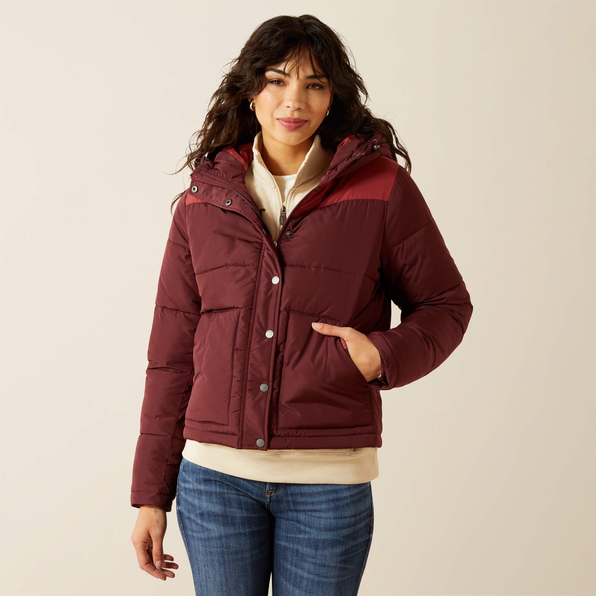 Women Frontier Puffer Jacket | Ariat us